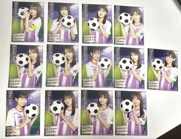 노기자카46 10th 바스라 카드 축구 유니폼