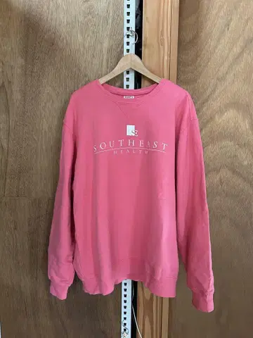 [ Vintage ] Pink Oversized Sweatshirt