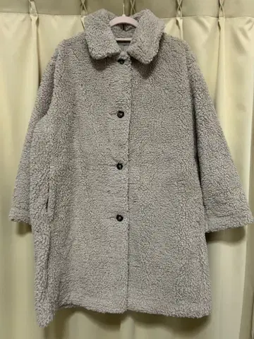 미사용 새상품 UNIQLO 방풍 아우터 플리스 스텐카라 코트 XXL