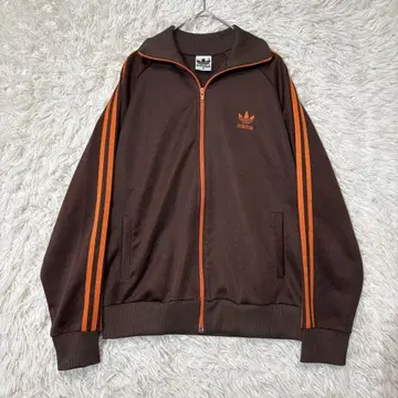 Y2K 아디다스 트레포일 트랙 자켓 저지 자수 로고 마크