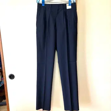 새상품 산요 UPPISH 네이비 슬랙스 사이즈 82