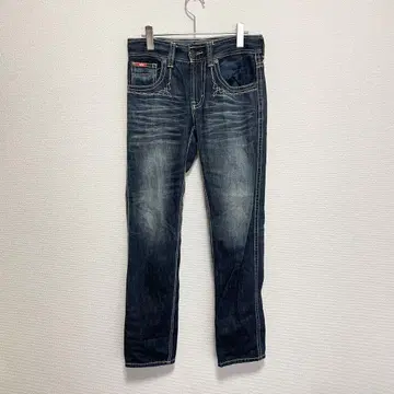 리 쿠퍼 지퍼 포켓 장식 데님 팬츠 M 사이즈