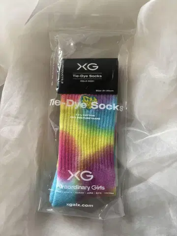 XG 타이 다이 삭스 양말 Tie-Dye socks