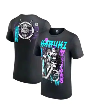 WWE 일본 공연 카부키 워리어스 T셔츠