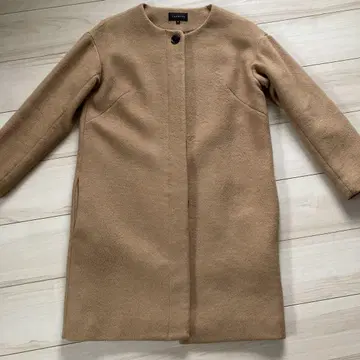 TALBOTS 카멜 코트 울