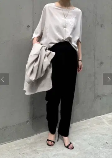 [ -3kg ] 인기! 개럴개런트 저지 테이퍼드 팬츠