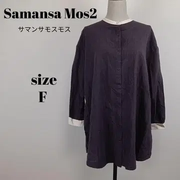 [ a2022 ] 사만사 모스모스 코튼 린넨 크리렉 튜닉 F