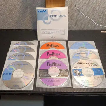 Fujitsu 어플리케이션 CD 세트 10매