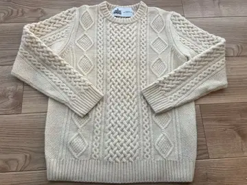 해밀턴 램스울 니트 화이트