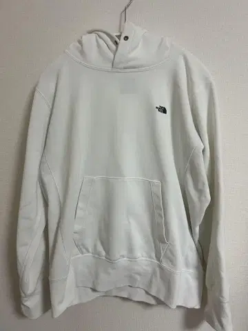 THE NORTH FACE 화이트 후드티
