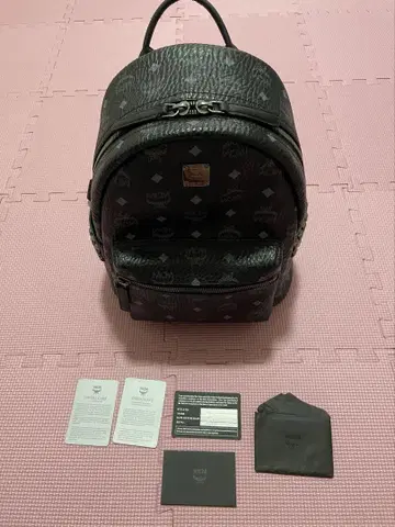 MCM 백팩 S 사이즈 블랙