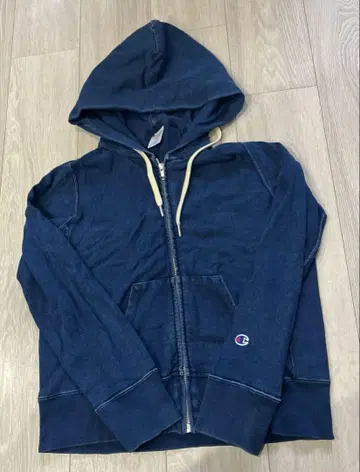 챔피온 후드티 데님풍 champion 사이즈 L 여성용
