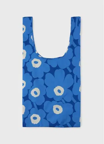 마리메꼬 새상품 에코백 우니코 블루 marimekko