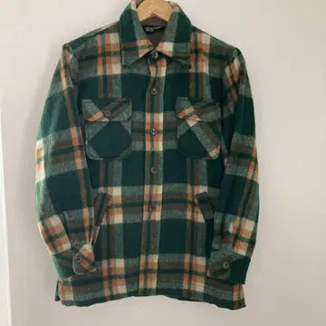 BLUE WAY 울 플란넬 셔츠 M 사이즈