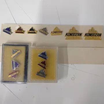 KONGOZAN 핀 배지 세트