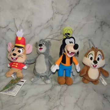 Disney 100주년 셀레브레이션 봉제 인형 키링 세트