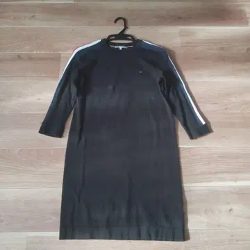 TOMMY HILFIGER PIMA COTTON 원피스 XS 블랙