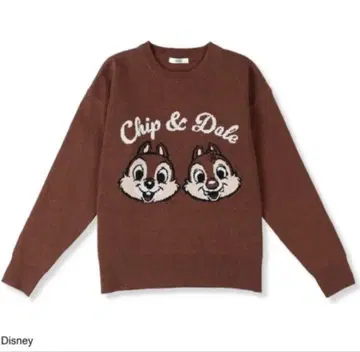 새상품 디즈니 칩과 데일 니트 풀오버 L 스웨터