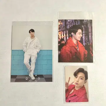 BTS Permission to Dance 카드 정국 세트