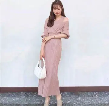 COCO DEAL 스트라이프 니트 원피스 사이즈 1