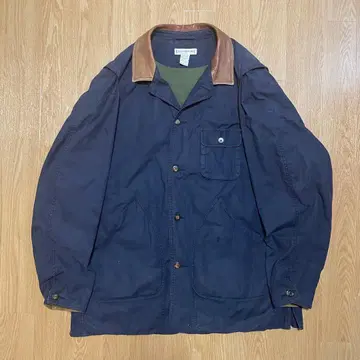 90s~00s BANANA REPUBLIC 옷깃 가죽 헌팅 재킷