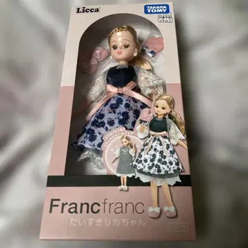 리카짱 Francfranc 다이스키 리카짱 미사용 새상품