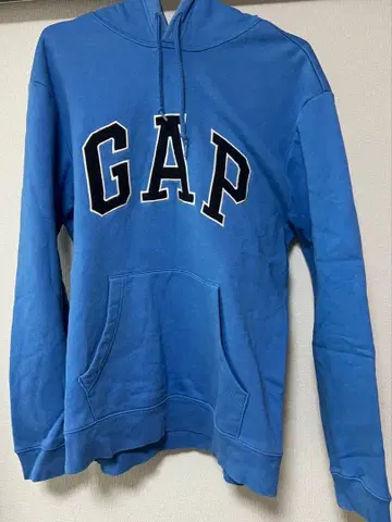 gap 갭 후드 맨투맨 파랑 블루 빅 로고 아치 로고