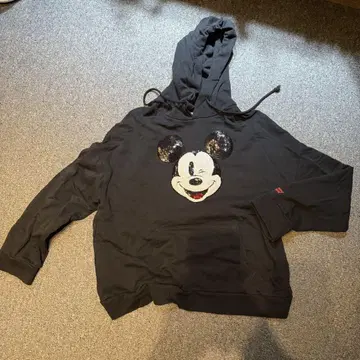 Levi's Mickey 스팽글 후드티