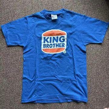 KING BROTHER 티셔츠 S 사이즈 파랑