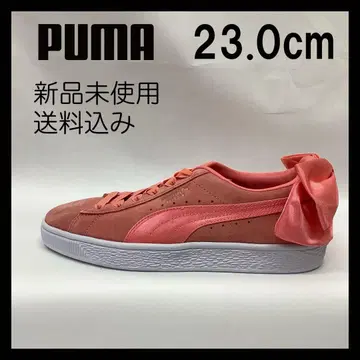 PUMA W SUEDE BOW 23.0cm 367317-01