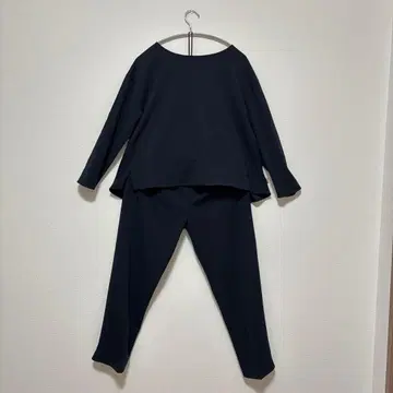 네이비 수트 셋업