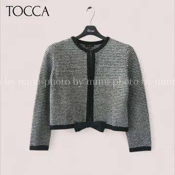TOCCA*리본 니트 가디건