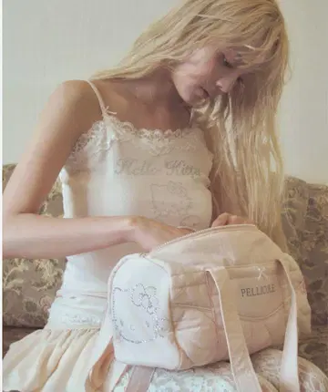 PILLICULE 헬로키티 토트백 베이지