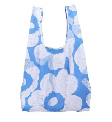 마리메꼬 새상품 에코백 우니코 그래드 블루 marimekko