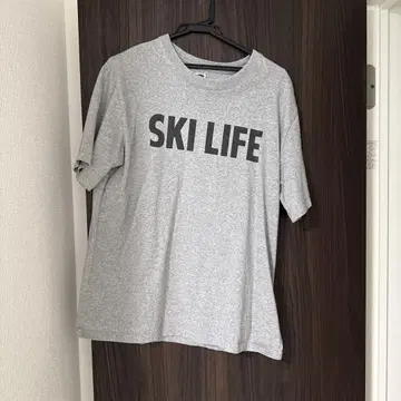 SKI LIFE 티셔츠 L 사이즈 그레이