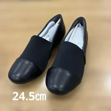 스트레치 포멀 신발 24.5cm 블랙