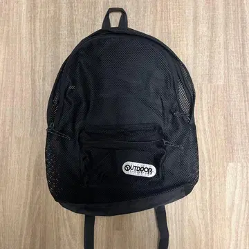 OUTdoopR 메쉬 백팩 블랙