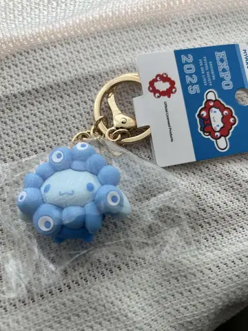 만박 산리오 미야쿠미야쿠 변신 입체 최애 컬러 시나모롤 키링