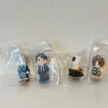 키타로 탄생 게게게의 수수께끼 트레이딩 손가락 인형 전 4종 세트