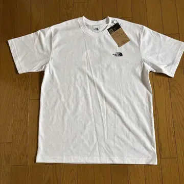 THE NORTH FACE 화이트 T셔츠