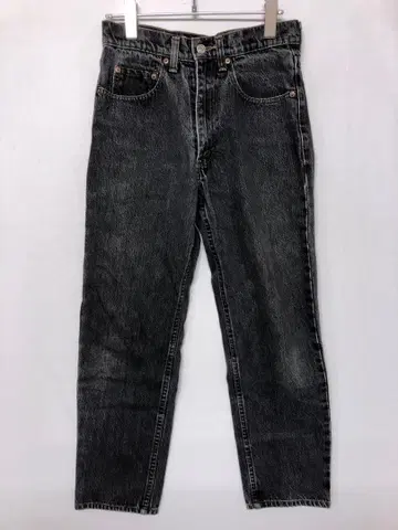 리바이스 626-53 아메카지 90년대 구제 의류 테이퍼드 블랙 데님