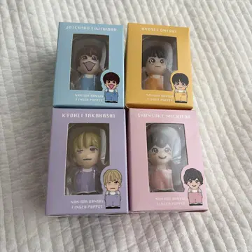 나니와단시 손가락 인형 세트