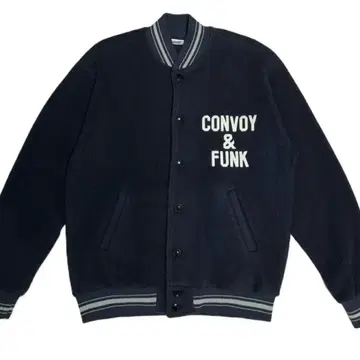 Radiall 라디얼 CONVOY & FUNK 바시티 자켓 네이비