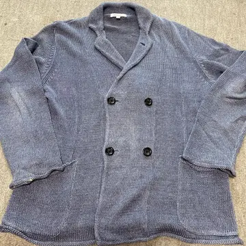 steven alan 블루 그레이 더블 브레스트 자켓 L