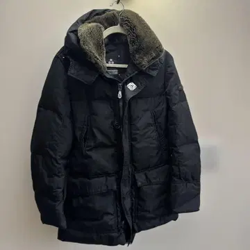 peauterey 코트 퍼 블랙