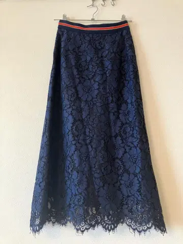 allureville 롱 레이스 스커트