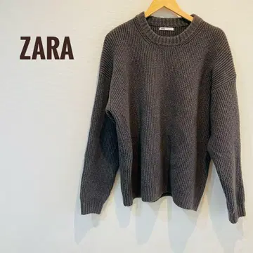 ZARA 루즈한 사이즈 스웨터 브라운