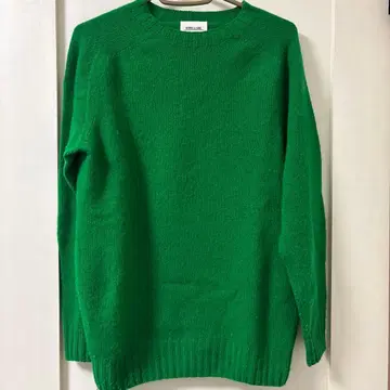 MORRIS & SONS 그린 긴팔 니트 스웨터