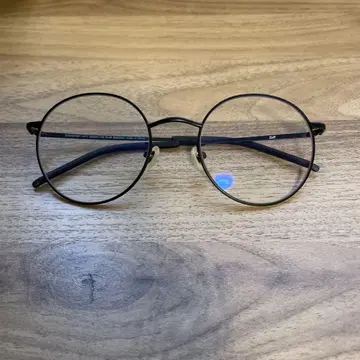 Zoff 라운드 프레임 블랙 패션 안경