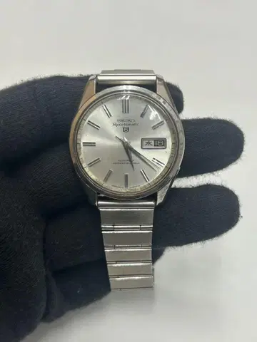 OS-44 SEIKO 자동 와인딩 시계 실버